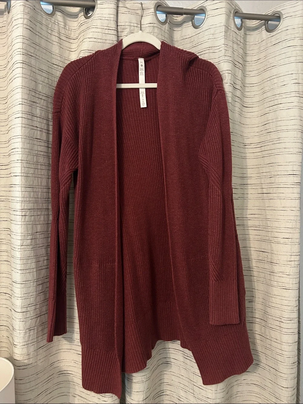 lululemon athletica Open-Front Cardigan Sweater - Wine